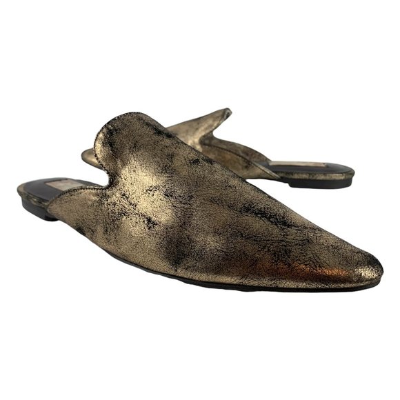 BAND OF GYPSIES Landslides Distressed Bronze Mule Slides - Picture 7 of 12